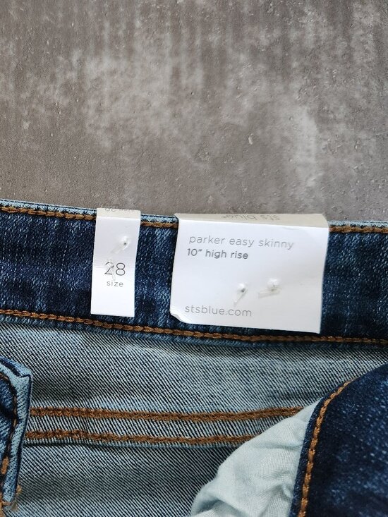 STS Blue Parker Easy Skinny 10" high rise denim - Picture 5 of 5
